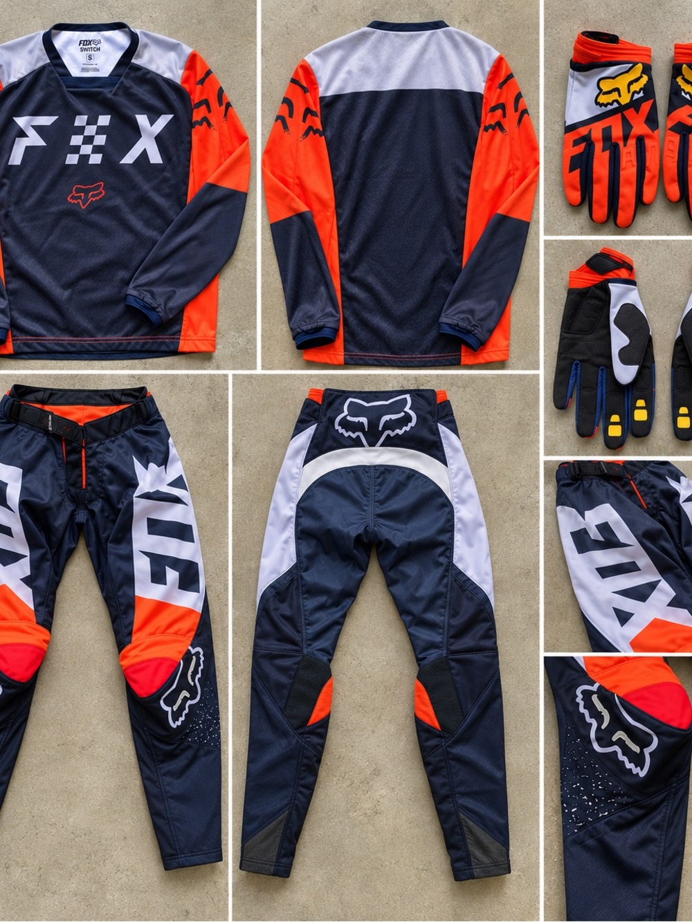 NEW Fox Racing Women’s Motocross Gear Set Jersey Pants Gloves Small